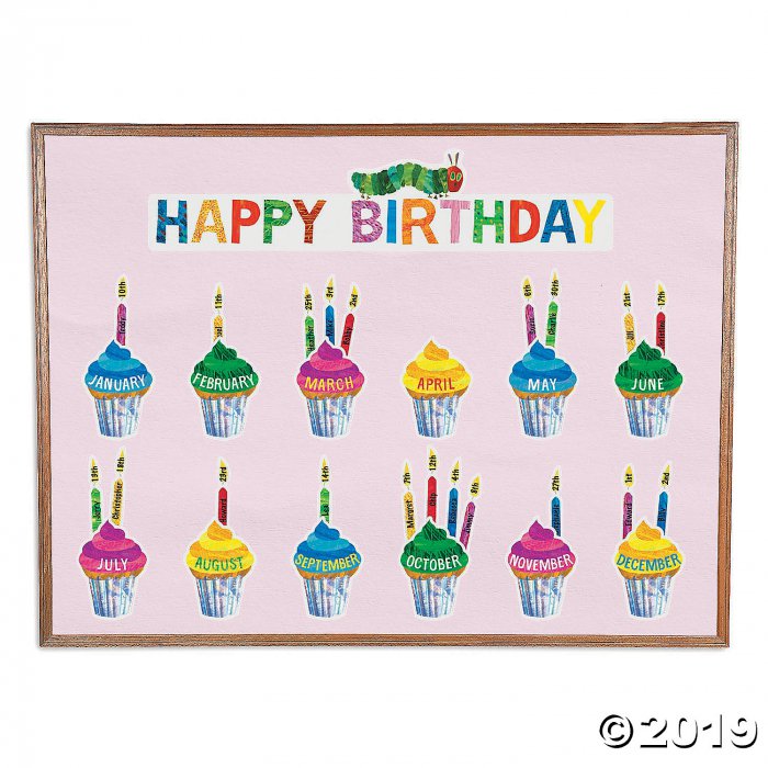 Eric Carle Birthday Mini Bulletin Board Set (1 Set(s))
