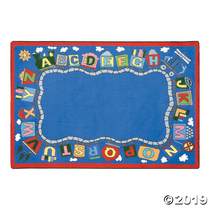 Reading Train® Classroom Rug - 5 ft. 4 x 7 ft. 8" (1 Piece(s))