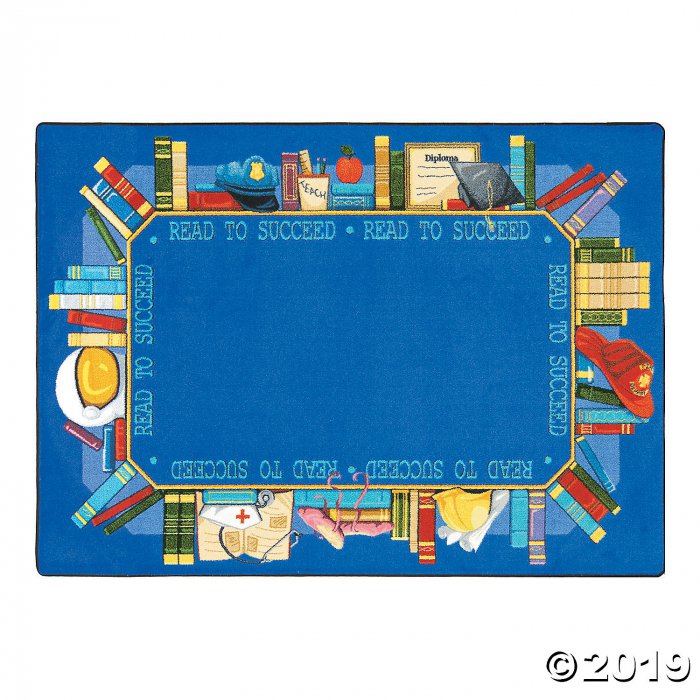 Read To Succeed® Classroom Rug - 3 ft. 10 x 5 ft" (1 Piece(s))