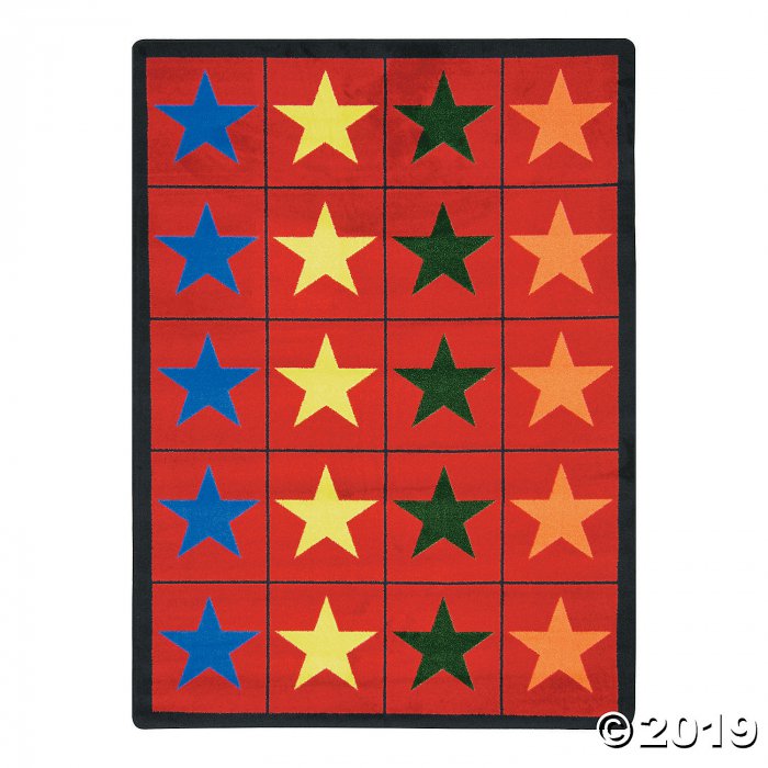 Star Space® Classroom Rug - 5 ft. 4 x 7 ft. 8" (1 Piece(s))