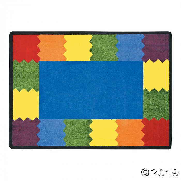 Block Party® Classroom Rug - 5 ft. 4 x 7 ft. 8" (1 Piece(s))