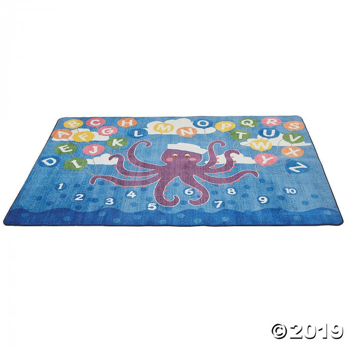 Olive the Octopus Activity Rug - 9ft x 12ft Rectangle (1 Unit(s))