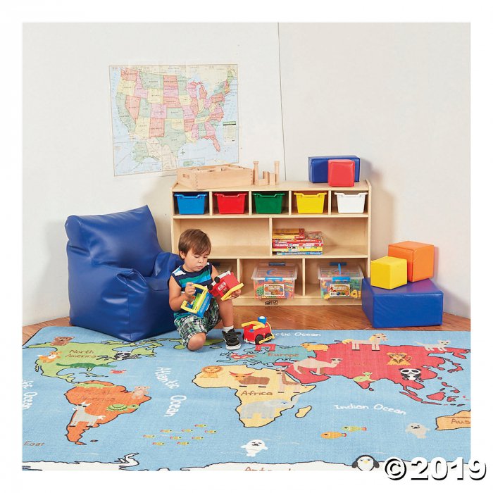 Animals of the World Activity Rug - 9ft x 12ft Rectangle (1 Unit(s))