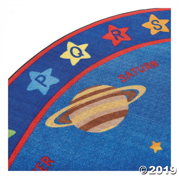 Out of This World Alphabet - 9ft x 12ft Oval (1 Unit(s))