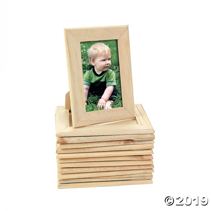 DIY Unfinished Wood Picture Frames (Per Dozen)