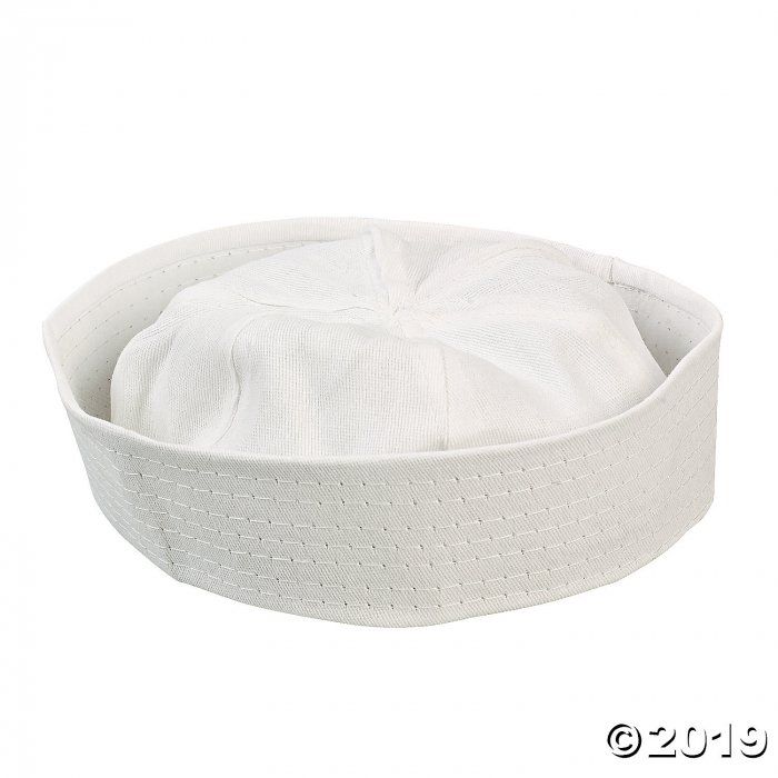 Bulk DIY White Sailor Hats (48 Piece(s))