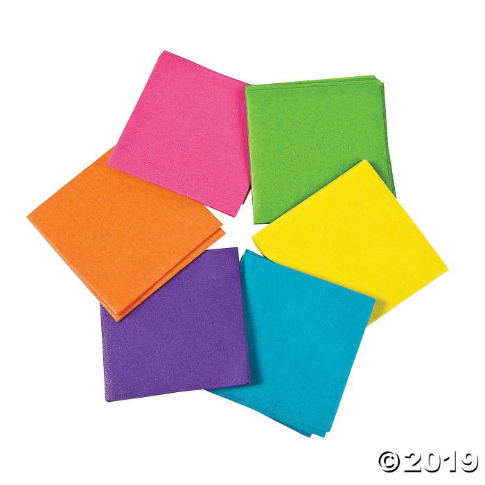 Mini Neon Tissue Paper Squares (4500 Sheet(s)) Mini Neon Tissue Paper Squares (4500 Sheet(s))