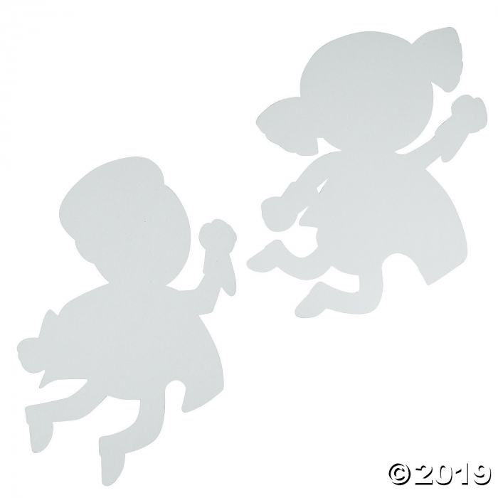 Jumbo DIY Superhero Cutouts (24 Piece(s))
