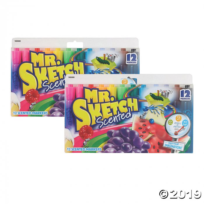Mr. Sketch® Scented Markers, 24 count (2 Piece(s))