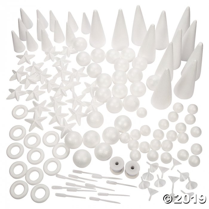 Makerspace Plastic & Foam Supplies Kit (1 Set(s))