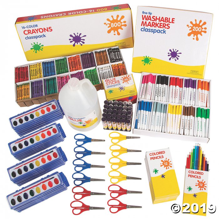 Classroom Art Supplies Kit (1 Set(s))