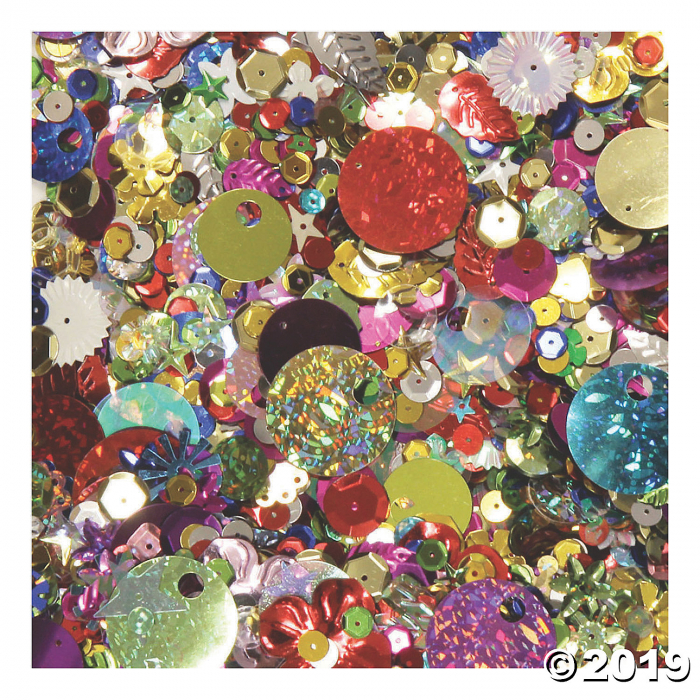 Sequins and Spangles - 4 oz. Assorted