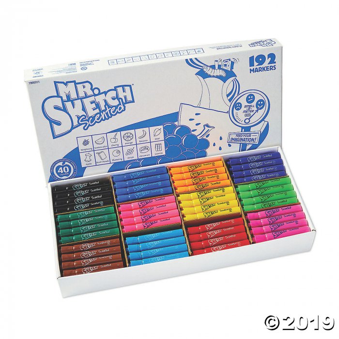 Mr. Sketch® Scented Chisel Tip Markers, 192 count (1 Piece(s))