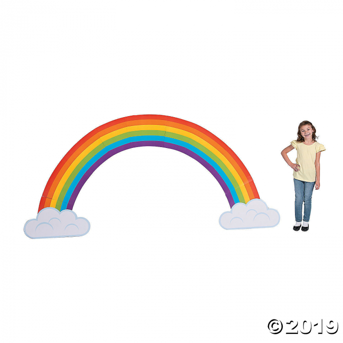 Jumbo Build a Rainbow Cutouts (1 Set(s))