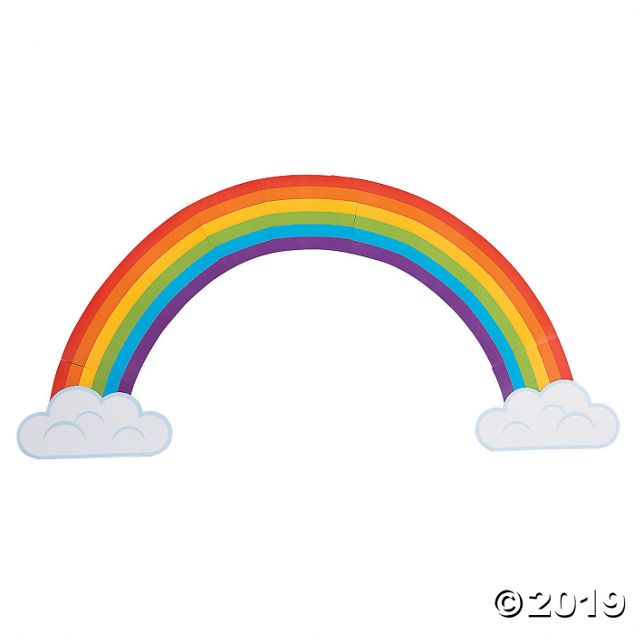 Jumbo Build a Rainbow Cutouts (1 Set(s))