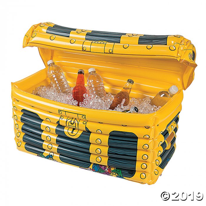 Treasure Chest Inflatable Cooler (1 Piece(s))