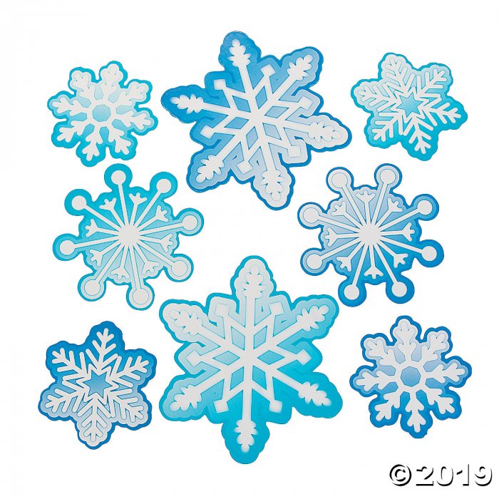 Snowflake Bulletin Board Cutouts (48 Piece(s))