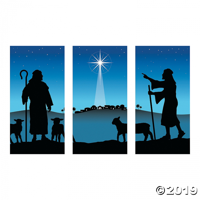 Star of Bethlehem Backdrop Banner (1 Set(s))