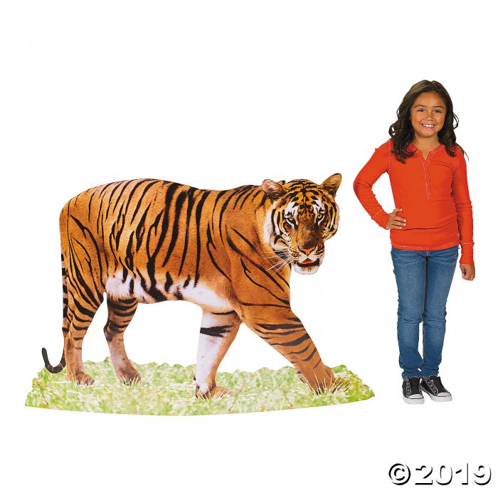 Safari Tiger Cardboard Stand-Up (1 Piece(s))