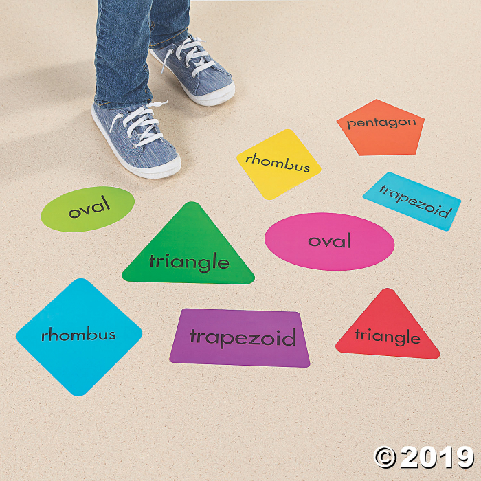Shapes Floor Clings (1 Set(s))