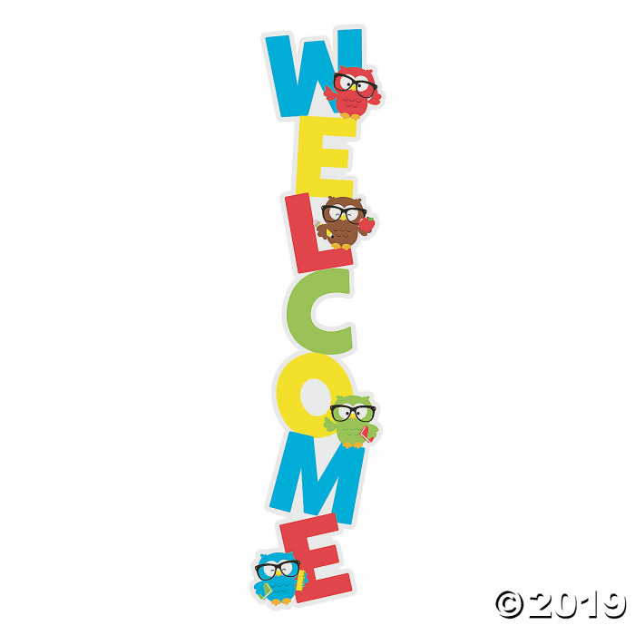 Owl Welcome Banner (1 Piece(s))