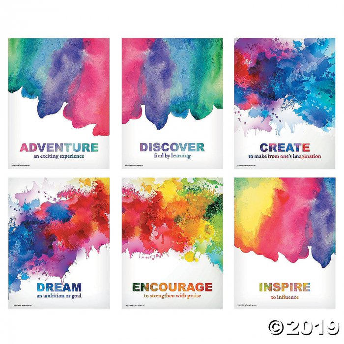Watercolor Posters (6 Piece(s))