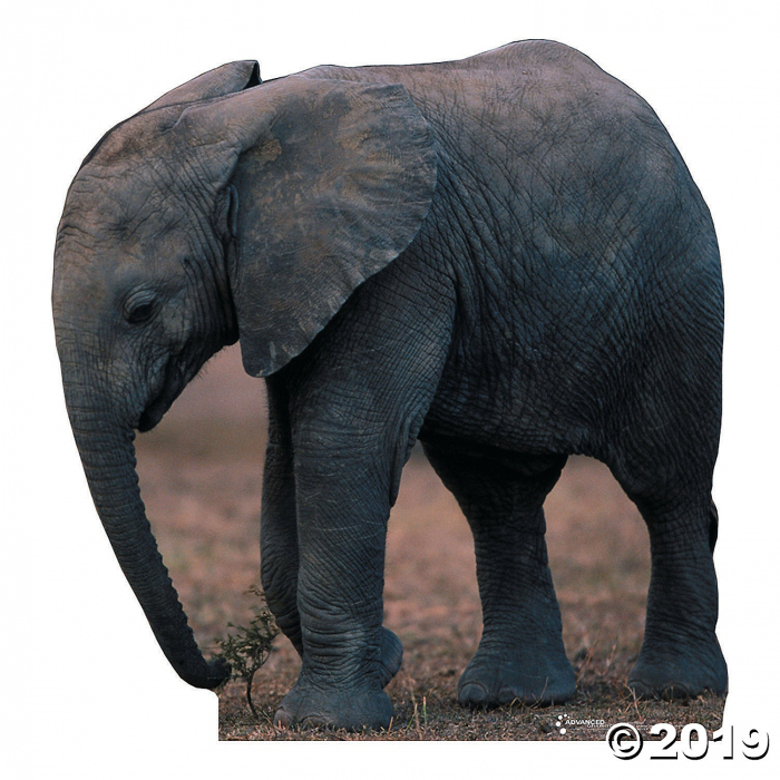 Baby Elephant Talking Cardboard Stand-Up (1 Piece(s))