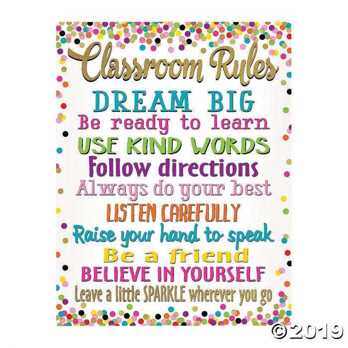 Confetti Classroom Posters (5 Piece(s))