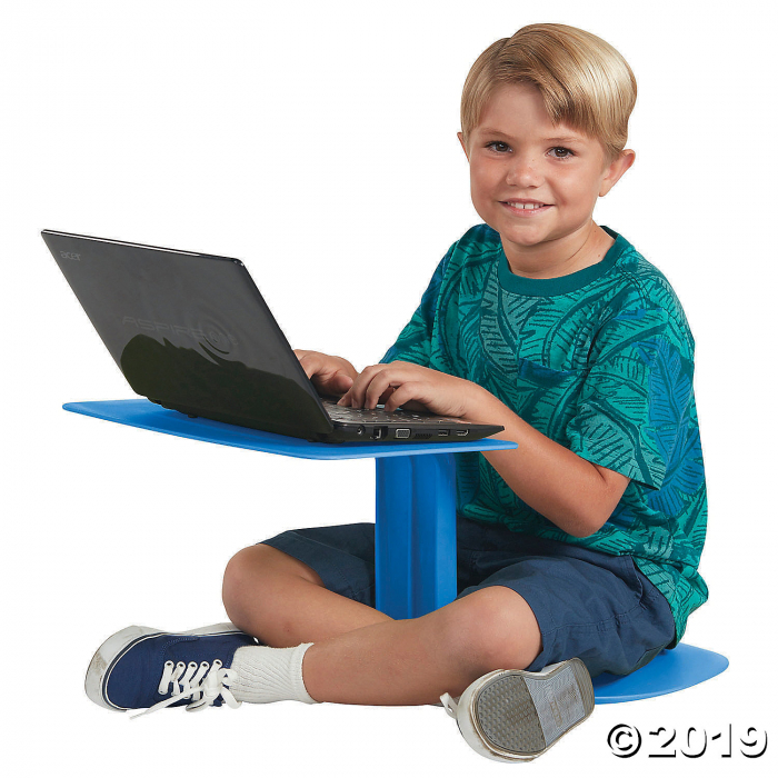 ECR4Kids The Surf Portable Lap Desk - 10 Pack, Blue (10 Unit(s))