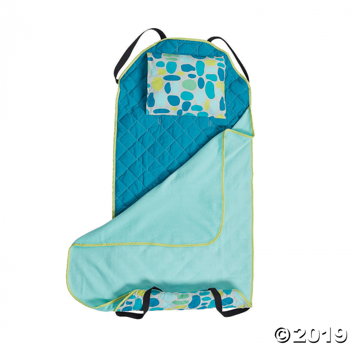 ECR4Kids Toddler Nap Mat Companion - Teal Pattern, 12 Pack (12 Unit(s))