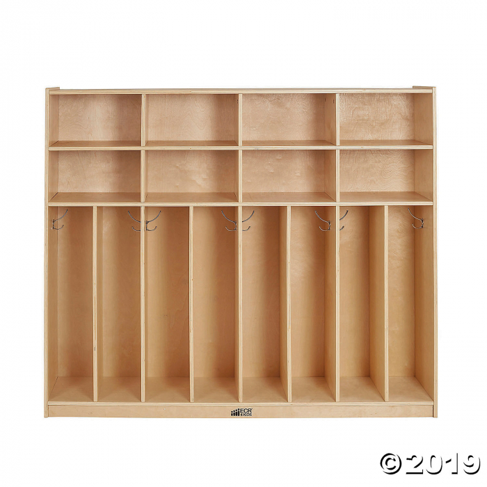 Birch 8-Section Slim-Fit Coat Locker 60in (1 Unit(s))
