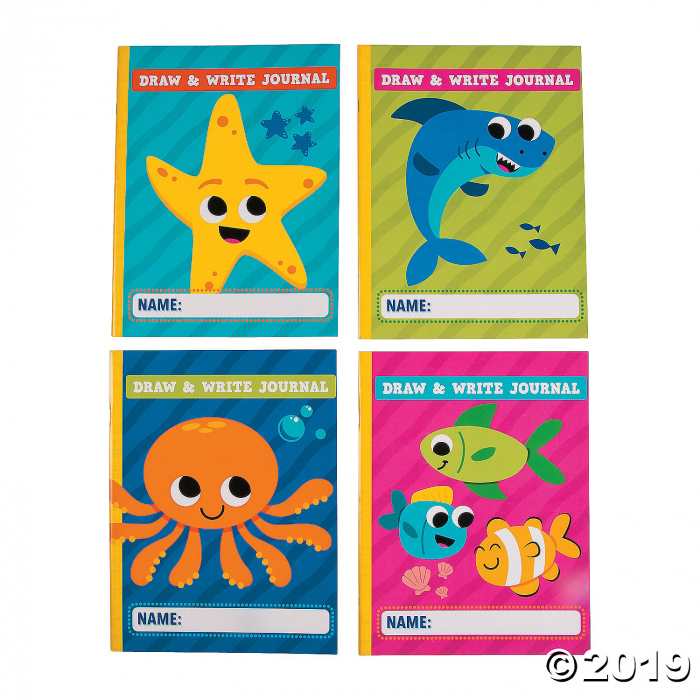 Under the Sea Draw & Write Journals (24 Piece(s))