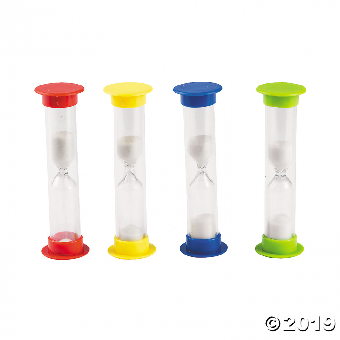 30, 60, 90 and 120 Second Sand Timers (4 Piece(s)) 30, 60, 90 and 120 Second Sand Timers (4 Piece(s))