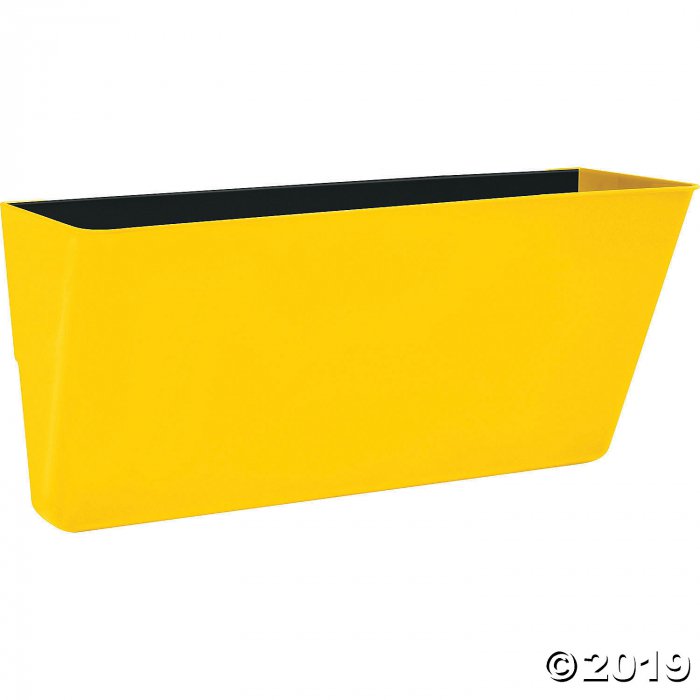 Storex Letter-size Magnetic Wall Pocket, Yellow (1 Piece(s))