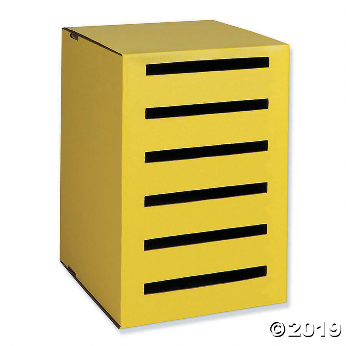 Homework Collector, Yellow, 17.94"H x 12.19"W x 13.69"D (1 Piece(s)) Homework Collector, Yellow, 17.94"H x 12.19"W x 13.69"D (1 Piece(s))