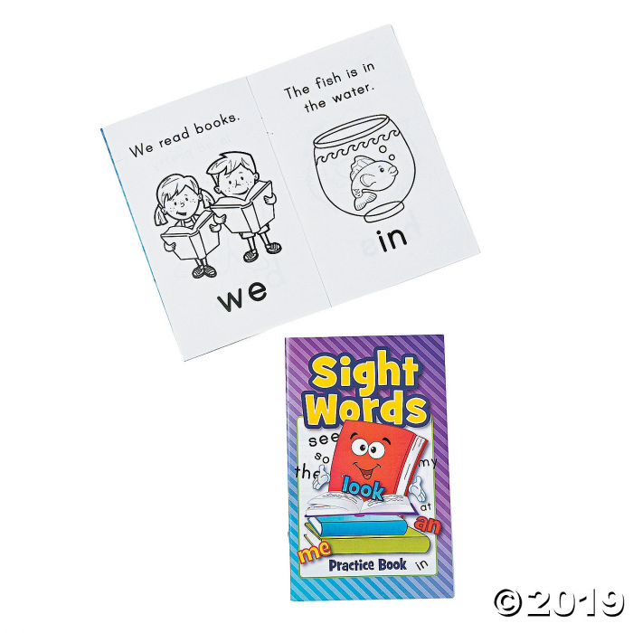 Sight Word Practice Books (Per Dozen) Sight Word Practice Books (Per Dozen)