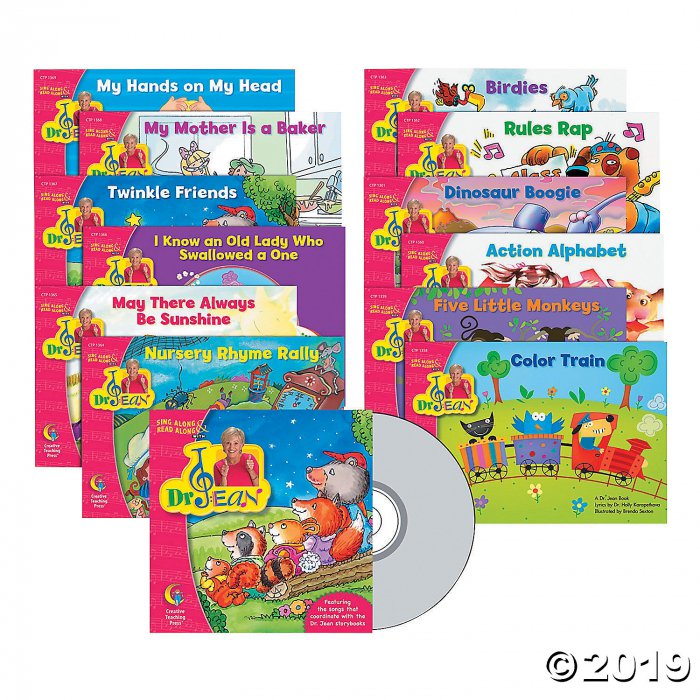 Dr. Jean Sing Along & Read Along with CD (1 Set(s))