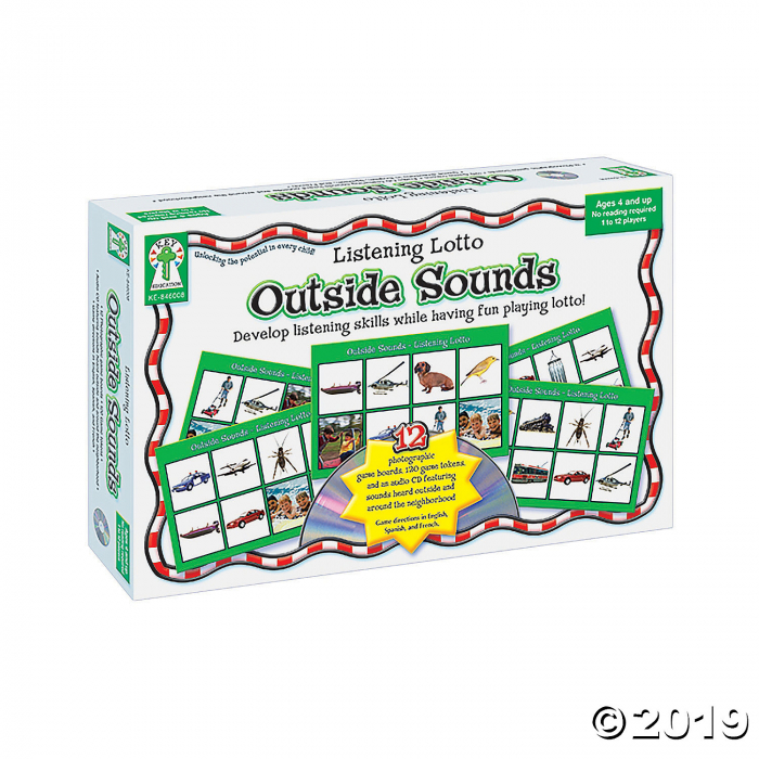 Outside Sounds Listening Lotto Game (1 Piece(s))