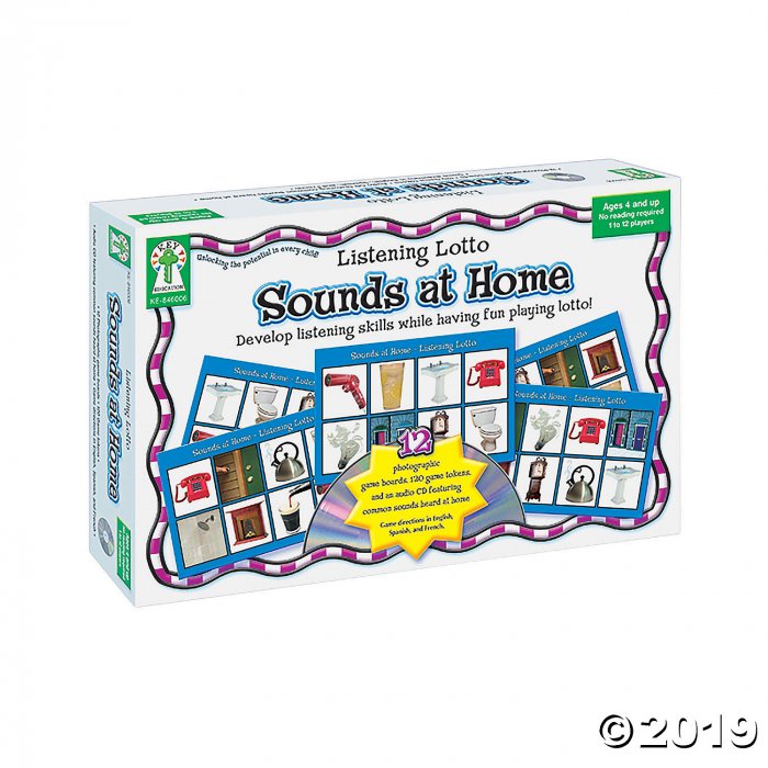 Sounds at Home Listening Lotto Game (1 Piece(s))