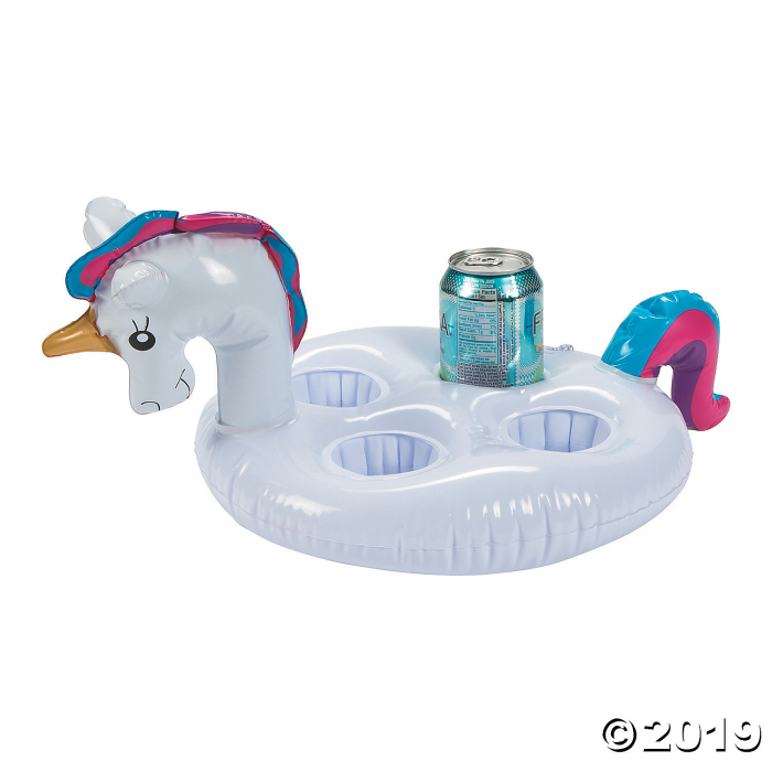 Inflatable Unicorn Floating Coaster for 4 (4 Set(s))