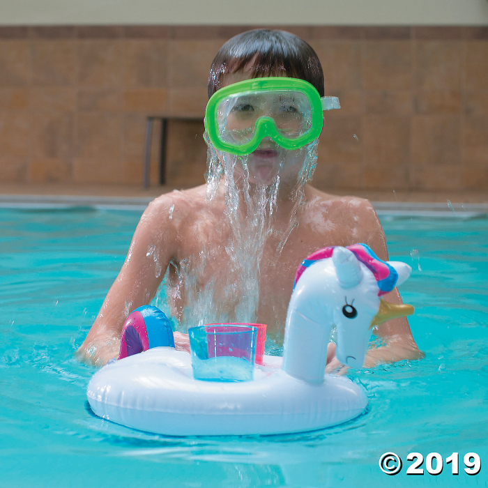 Inflatable Unicorn Floating Coaster for 4 (4 Set(s))