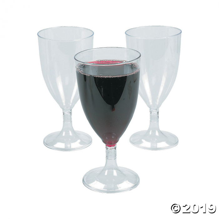 Plastic Wine Glasses (25 Piece(s)) Plastic Wine Glasses (25 Piece(s))