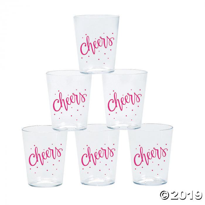 Cheers Shot Glasses (50 Piece(s)) | GlowUniverse.com