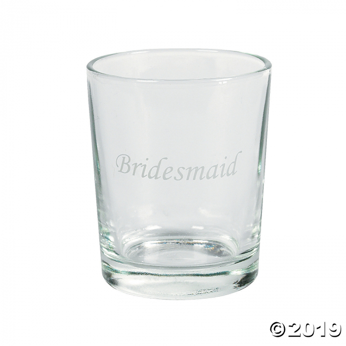 Wedding Party Shot Glasses (Per Dozen)