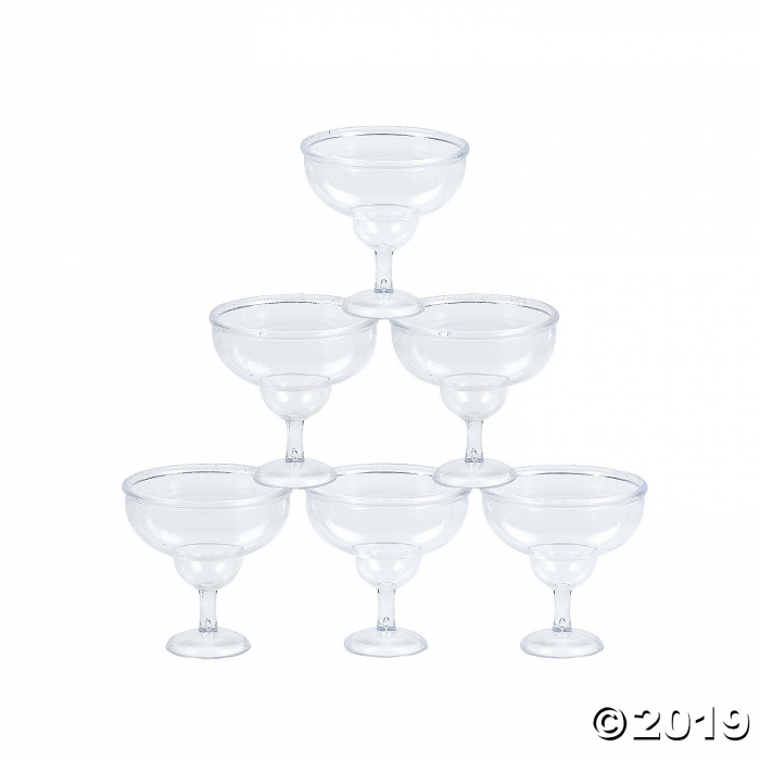 Mini Margarita Plastic Shot Glasses (Per Dozen)