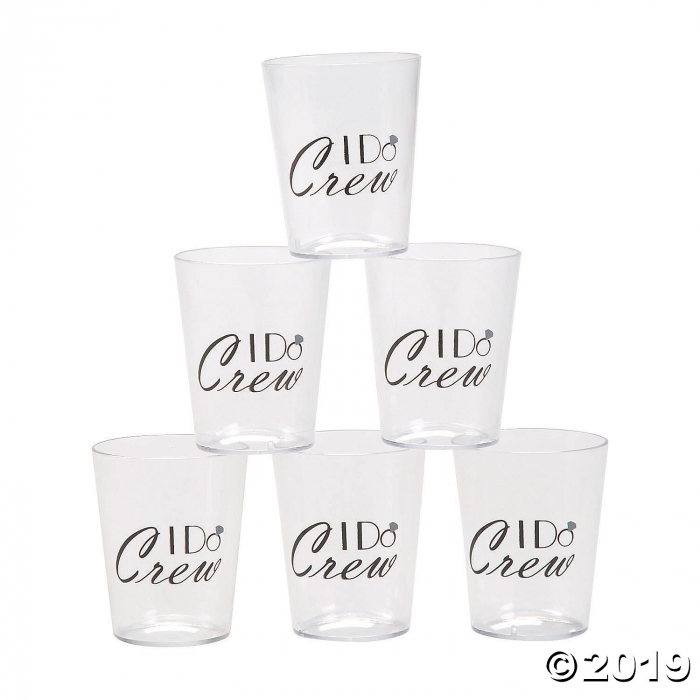 I Do Crew Shot Glasses (24 Piece(s))
