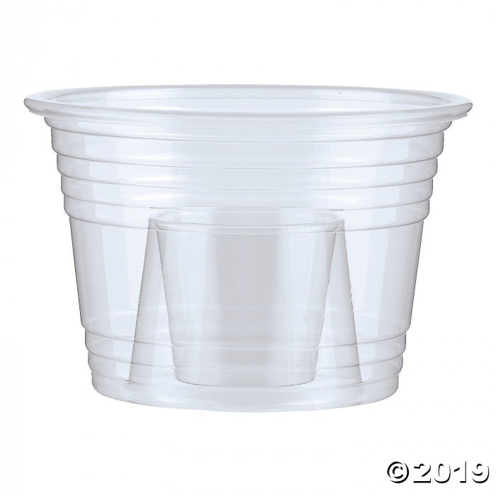 Clear Plastic Bomber Cups 50 Pc.