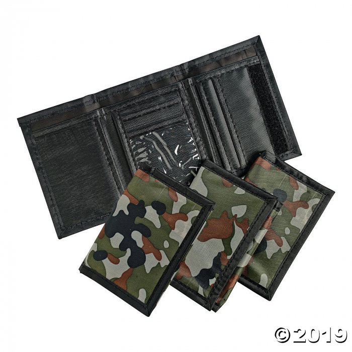 Camouflage Wallets (Per Dozen)