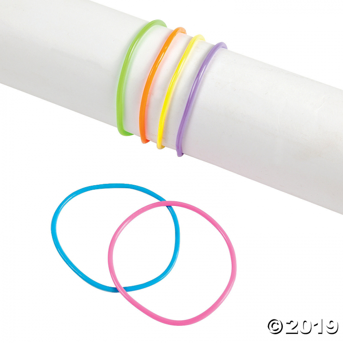 Neon Jelly Bracelets (144 Piece(s))