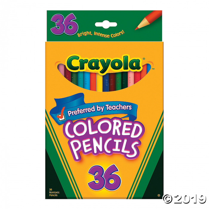 36-Color Crayola® Colored Pencils (1 Set(s)) 36-Color Crayola® Colored Pencils (1 Set(s))